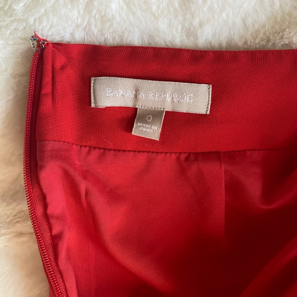Elegant Banana Republic Pleated Skirt - Picture 4 of 4